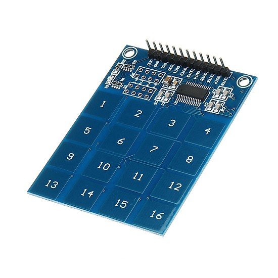 Bàn phím cảm ứng 16 chạm điện dung TTP229