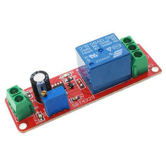 Module relay delay Ne555 5V (0-10s)