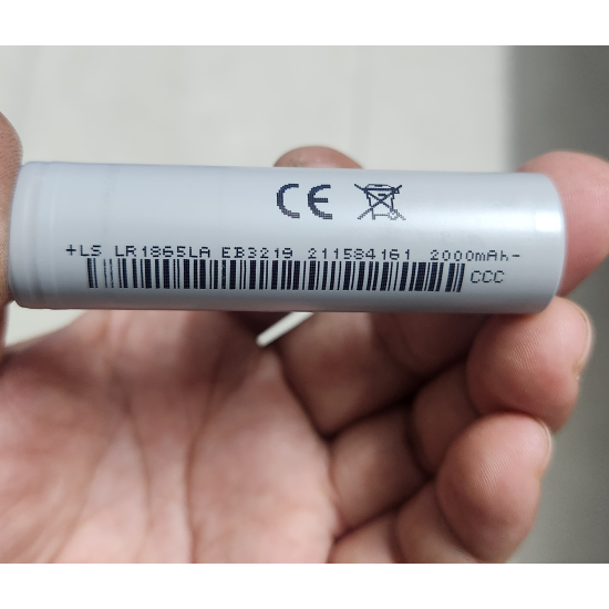 Pin 18650 3.7V 2000mAh 10C