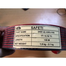 Dây điện đôi mềm SAFETI 2.72 mm 22AWG (1 mét)