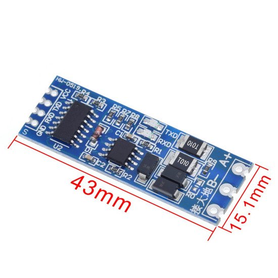 Mạch chuyển giao tiếp uart TTL to RS485 V2