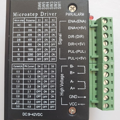 Mạch điều khiển động cơ bước TB6600 4A 9-42VDC