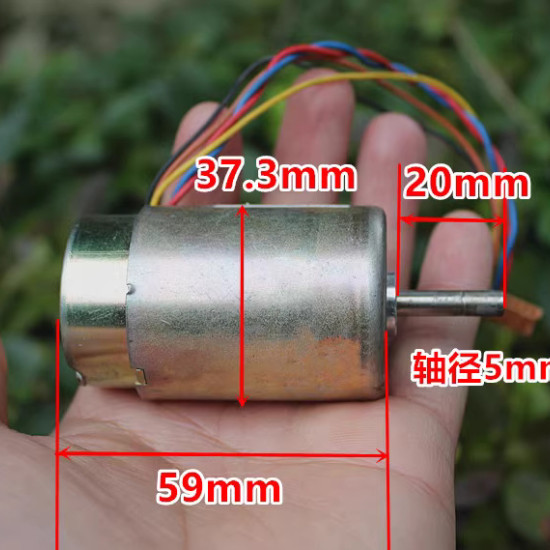 Động cơ 12-36V encoder 120ppr