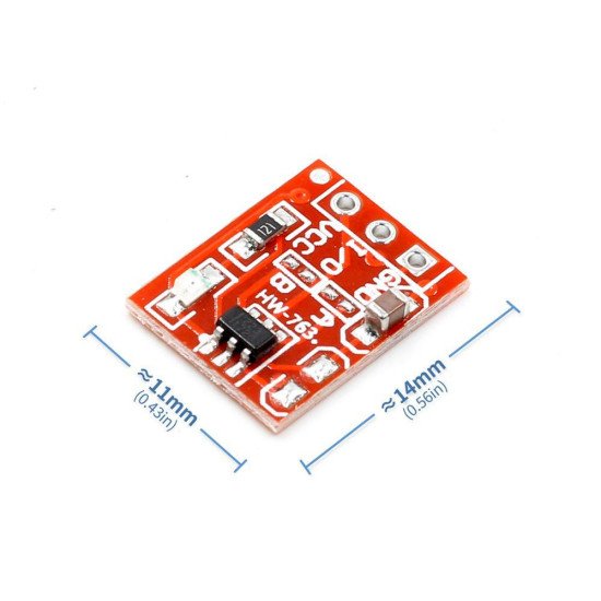 Module nút nhấn cảm biến chạm mini TTP223