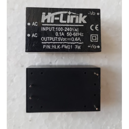 Module nguồn 220VAC sang 5VDC (HLK-PM01) Module nguồn 220VAC sang 5VDC (HLK-PM01)