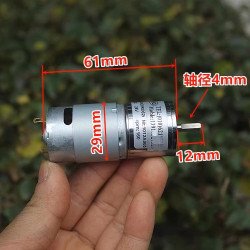 Động cơ giảm tốc 24VDC 160 vòng/phút