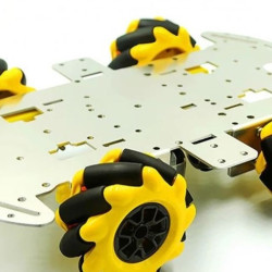 Bộ khung xe 4 bánh Mecanum 4WD 