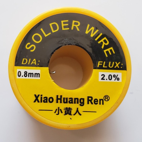 Thiếc, chì hàn 0.8mm 200g Sn63Pb37