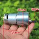 Động cơ giảm tốc 37 12VDC 10 vòng/phút