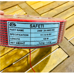Dây điện đôi mềm SAFETI 1.76 mm 24AWG (1 mét)