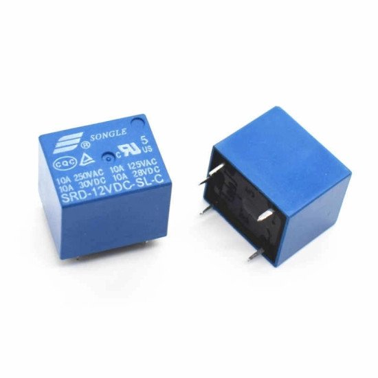 Relay 12V 10A 5 chân