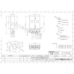 USB Type A đực 90 độ USB Type A đực 90 độ