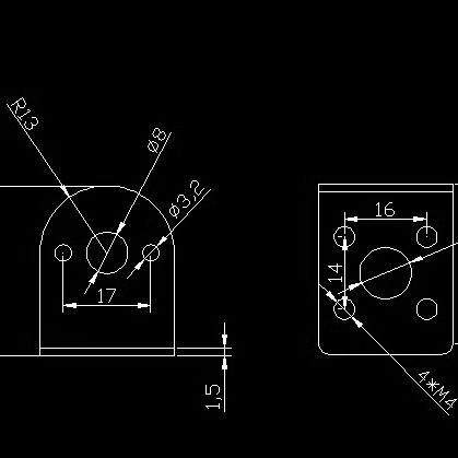Giá đỡ động cơ 370