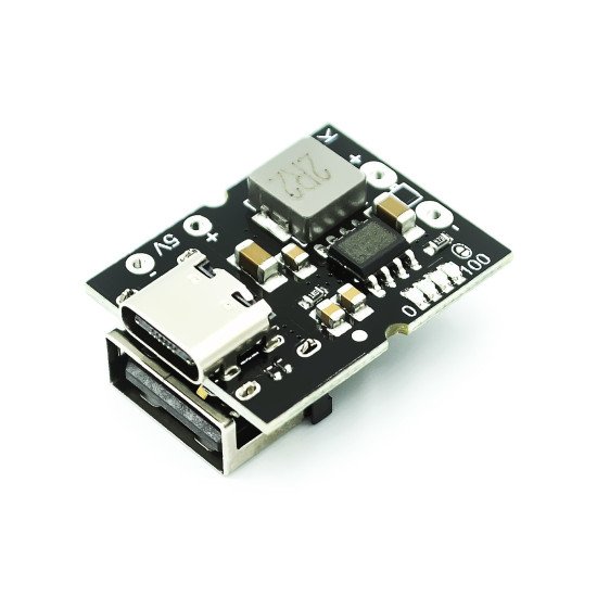 Mạch sạc pin dự phòng mini USB C 5V2A pin 3.7V