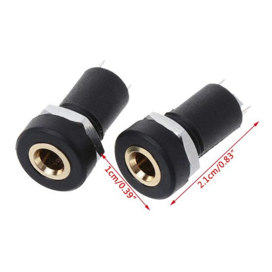 Jack audio 3.5mm cái mạ vàng PJ-392A