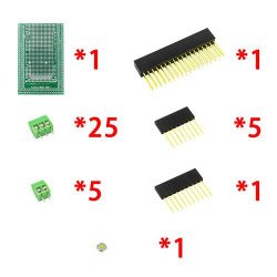 Arduino Mega 2560 Shield tự hàn Arduino Mega 2560 Shield tự hàn