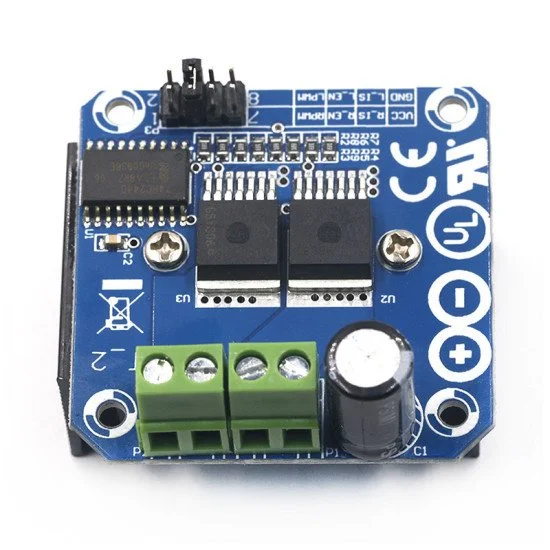 Module điều khiển động cơ DC BTS7960 43A Module điều khiển động cơ DC BTS7960 43A