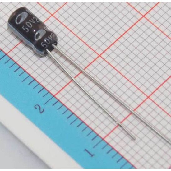 Tụ 2.2uF/50V