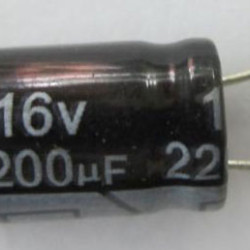 Tụ 2200uF/16V Tụ 2200uF/16V