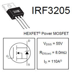 IRF3205 Kênh N