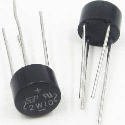 Cầu diode 2W10 (tròn) Cầu diode 2W10 (tròn)