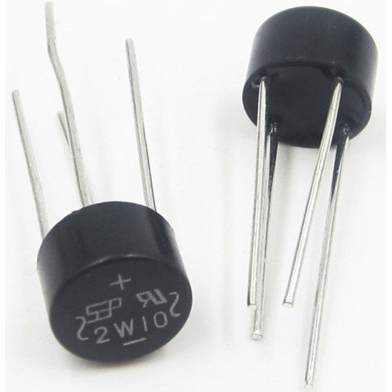 Cầu diode 2W10 (tròn)