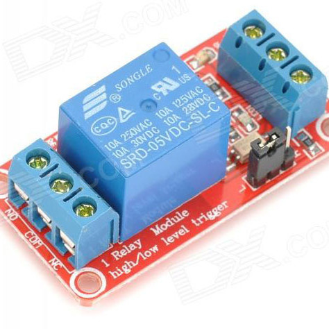 Module 1 Relay với opto cách ly kích H/L (5VDC)