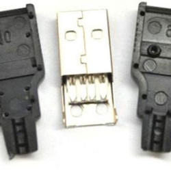 USB A đực có vỏ