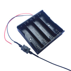 Đế 4 pin 18650 (nối tiếp) có công tắc