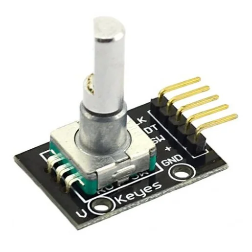 Mạch volume xoay rotary encoder 360 độ HW-040 - dke.vn - Cần Thơ