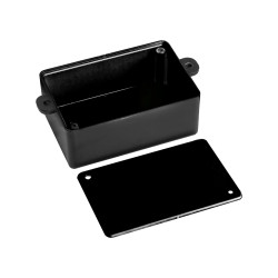 Hộp nhựa đen 75x50x30mm