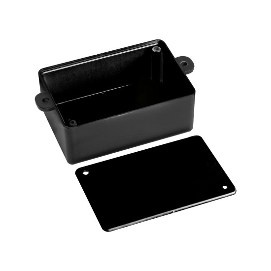 Hộp nhựa đen 75x50x30mm