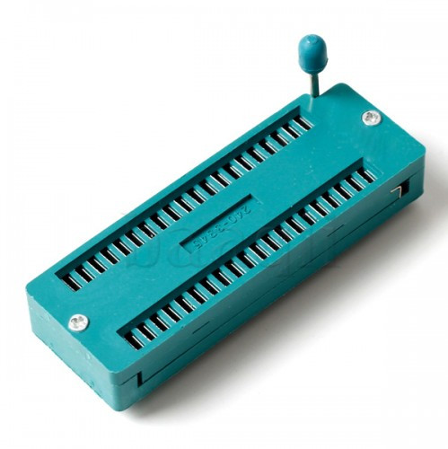 Đế IC 40 chân gạt xanh